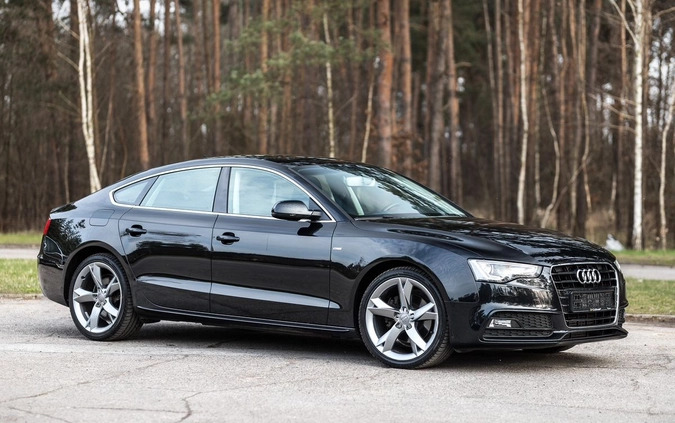 Audi A5 cena 66900 przebieg: 221000, rok produkcji 2014 z Radom małe 529